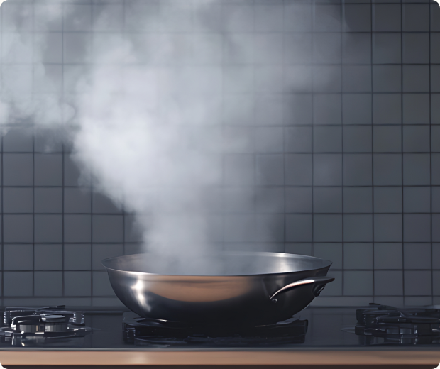 Cooking fumes are real. Here’s what our reduction test measured.